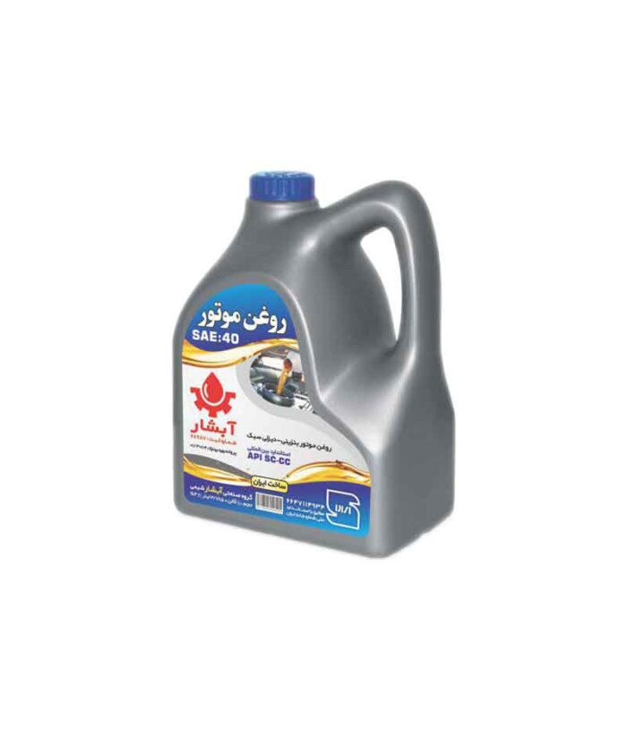 روغن موتور آبشار 4 لیتری SAE: 40